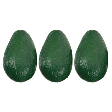 6 Pcs Realistic Avocado Models For Decoration
