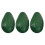 6 Pcs Realistic Avocado Models For Decoration 1