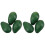 6 Pcs Realistic Avocado Models For Decoration 4