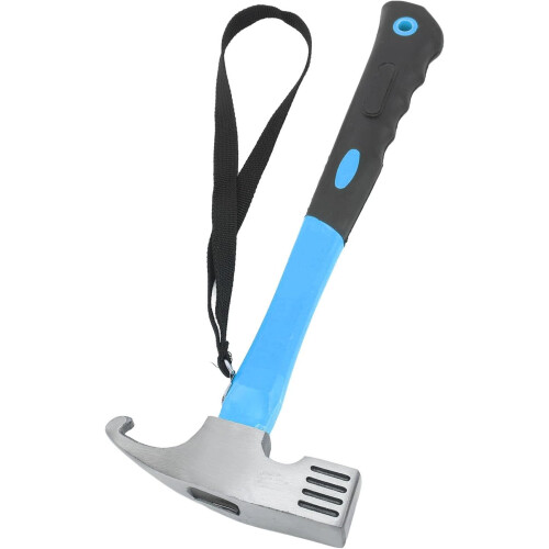 Framing Hammer ABS Iron-Strong Hawkbill Design, Blue, For Hiking, Durable Construction 1