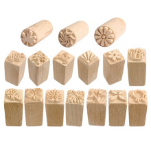 48 Teile Holz Mondkuchen Stempel Für Gebäck Desserts Backformen