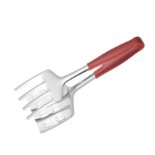 1Stück 3In1 Fischwender Steakklemme Rot