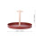 2 Holztablett Mit Griff Utensilienhalter (Rot) 10