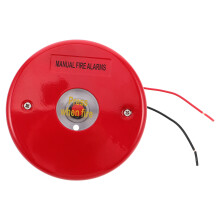 Red Incendie : Cloche Manuelle En Acier Inoxydable Étanche