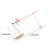 2Pcs Portable Handheld Copper Scale 100G Precision For Herbs Baking 2