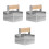 3Pcs De Aço Inoxidável Para Apicultura 10