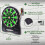 Electronic Dartboard LED Light Automatic Scoring LCD Score Display 48 Games 6 Soft Tip Darts 50 Replacement Tips Blue 4