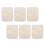 6Stück Peeling-Körper-Pad -Peeling-Pad Nylon-Peeling-Waschlappen 8