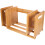 Desktop Buchregal Holz Verstellbar Für Cd Organizer 10
