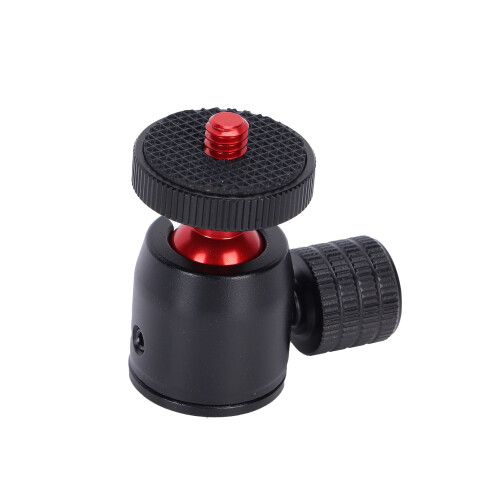 Mini-Stativ-Kugelkopf mit 1/4 Zoll Schraube und 2