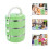 Stackbare Bento Box 3 Tragbarer Lunchhalter 6