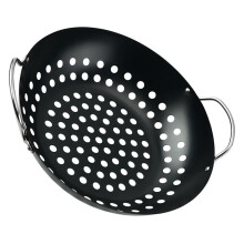 Piastra Antiaderente Portatile Per Barbecue Con Scarico