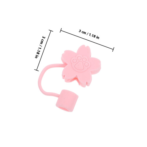 10 Unidades Tampas De Silicone Para Decorativas 1