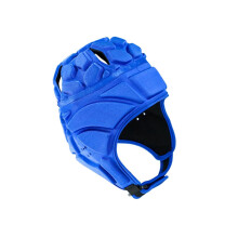 Rugby Helmet Headgear Scrum Cap Blue Size L Durable Hockey Head Protector Hat