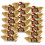 50 Stks Wegwerp Lunchdoos Fineer Bootvormig Multifunctioneel 4