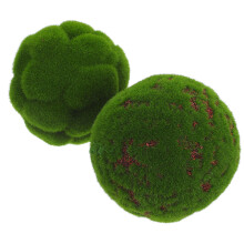 2 Kunstmatige Mosselgras Bol Groene Decoratieve Bollen Voor Hotel
