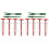 2 Sets Mini Zaaiapparaat Handzaaier Tuinverspreider Accessoires 4