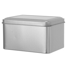 4Pcs Empty Metal Tins With Lid For Tea Coffee Sugar Spice Storage