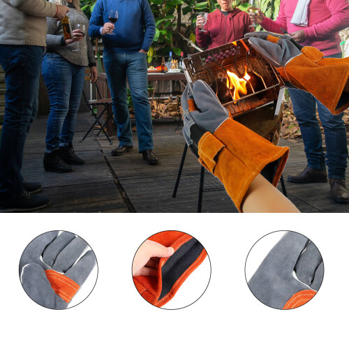 1Paar Rutschfeste Backhandschuhe Mit Wärmeisolierung 1