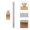 Brass Limit Block Marker Positioner For Woodworking 4