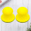 2Pcs 3Inches Sanding Disc Holder Sandpaper Backing Pad Yellow 9