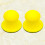 2Pcs 3Inches Sanding Disc Holder Sandpaper Backing Pad Yellow 8