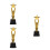 3 Unidades Troféu Decorativo Para Competição 7