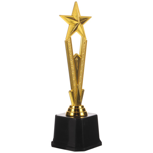 3 Unidades Troféu Decorativo Para Competição