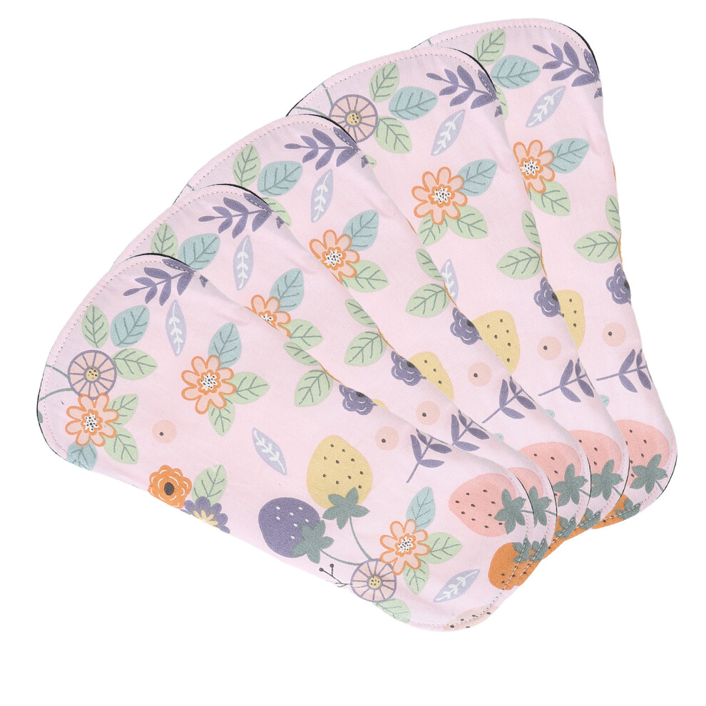 5pcs Reusable L Size Feminine Pads - Super Absorbent & Leak Proof
