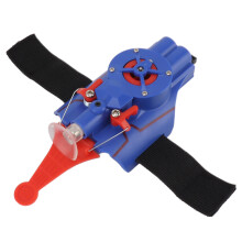 Versatile Blue Rechargeable Web String Launcher for Children's Play
