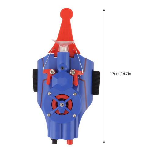 Versatile Blue Rechargeable Web String Launcher for Children's Play 1