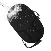 Table Tennis Case Waterproof Bat Holder, Wear-Resistant Hard Case For Adults And Kids, Outdoor Indoor Use Black