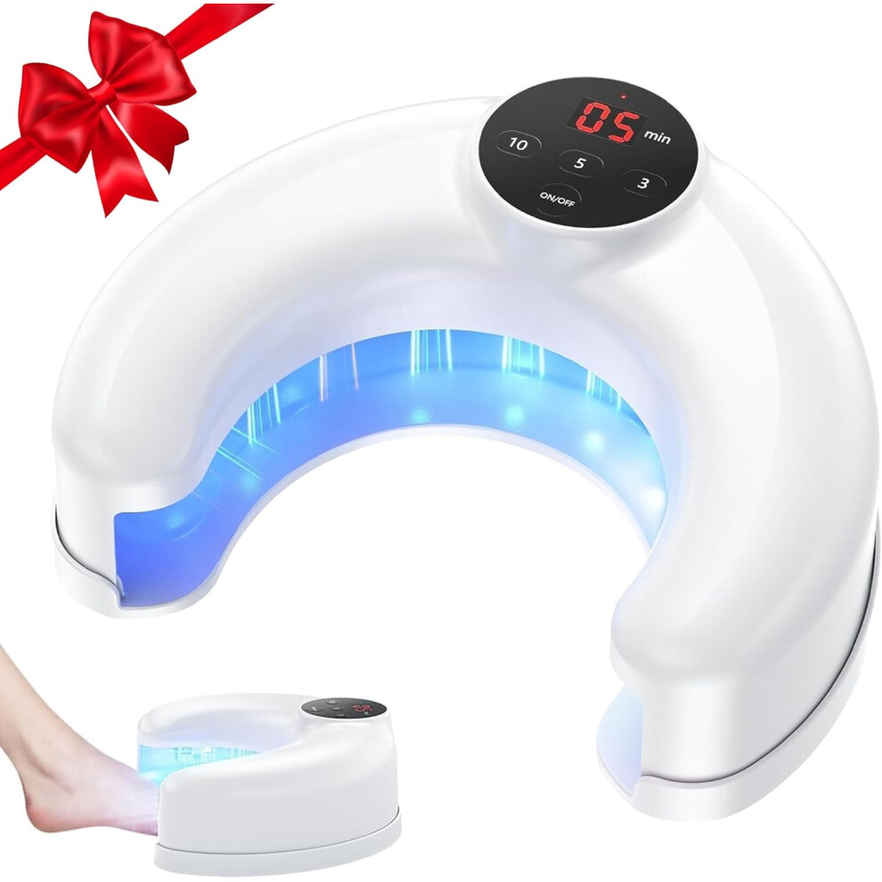 Nail Fungus Laser Device with Time Display 7 Minute Fast-acting Anti Fungal Nail Treatment