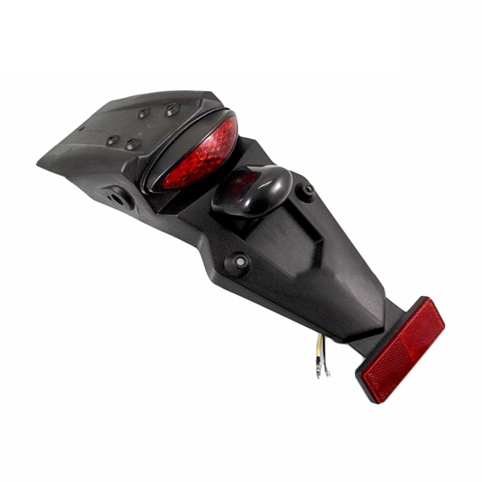 Rear Fender Led Brake Tail 12V Stop Lamp For Off-Road Dirt Bike Motorcycle Fender License Plate Light 9354506084394