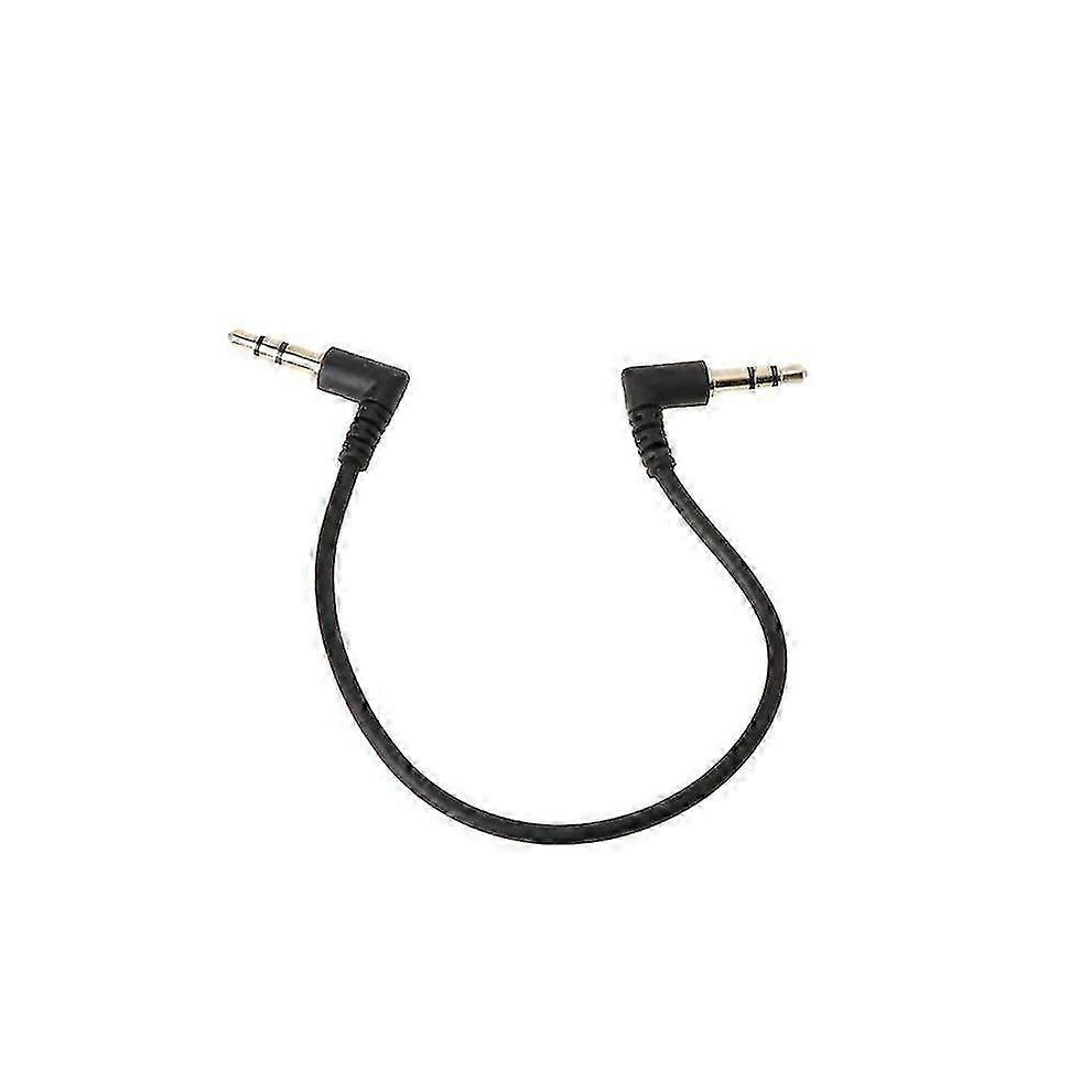 3.5mm Male to Male 90 Degree Angled Stereo Audio Cable for Car