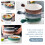 Ceramic Baking Bowl Useful Baking Bowl Practical Soup Bowl With Handle 11