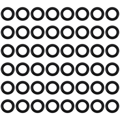 200Pcs Iron Eyelets Grommets Set Black Button Fasteners for Decoration