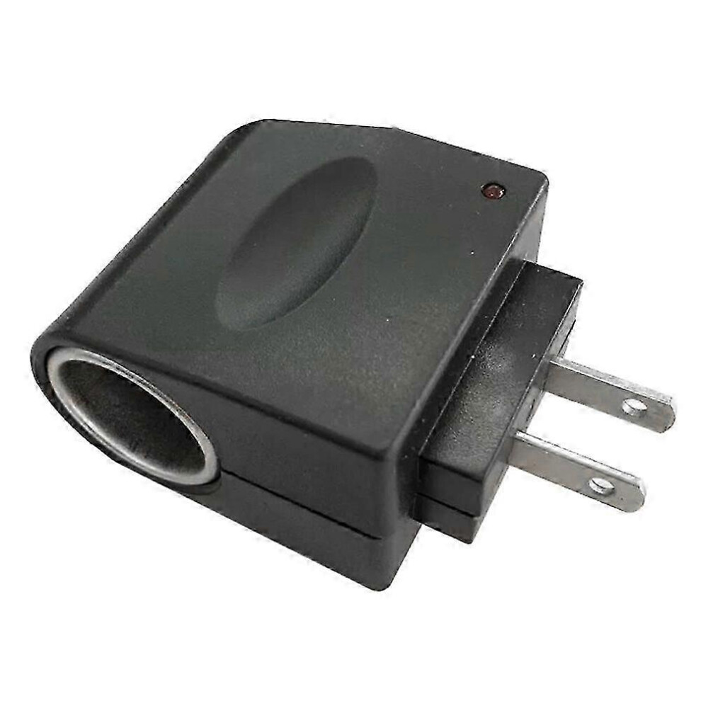 220V AC to 12V DC car cigarette lighter plug adapter (US plug)
