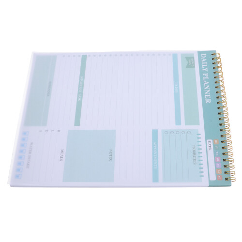 Ongefrankeerde Dagelijkse Werkplanner Notepad in