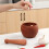 One Set Wooden Manual Garlic Press And Mortar Kitchen Tool 3
