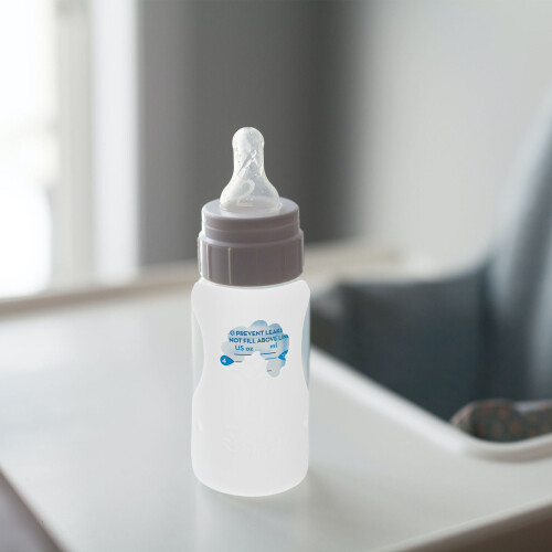2Pcs Creative Nursing Bottle Sleeves For Baby Bottles White 1