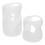 2Pcs Creative Nursing Bottle Sleeves For Baby Bottles White 5