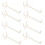 100pcs pegboard hooks for universal hole board tool storage utility 1
