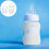 2Pcs Creative Nursing Bottle Sleeves For Baby Bottles White 3