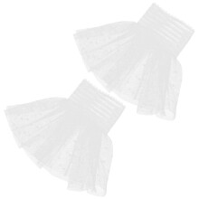 1 Pair Detachable Lace False Sleeves Wrist Cuffs