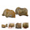 2pcs Brachiopod Paleontology Fun Science Ornaments Teaching Props 6