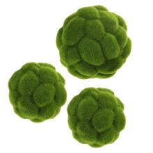 3St Kunstmatige Moss Orbs Voor Vensterdisplay Plafonddecoratie