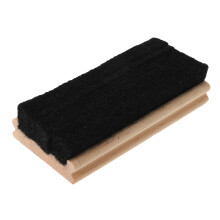 Wood Chalk Eraser for Chalkboard and Whiteboard Black Office Use