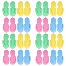 12 Pairs Quick Dry Non Slip Shower Shoes For Men Women Portable