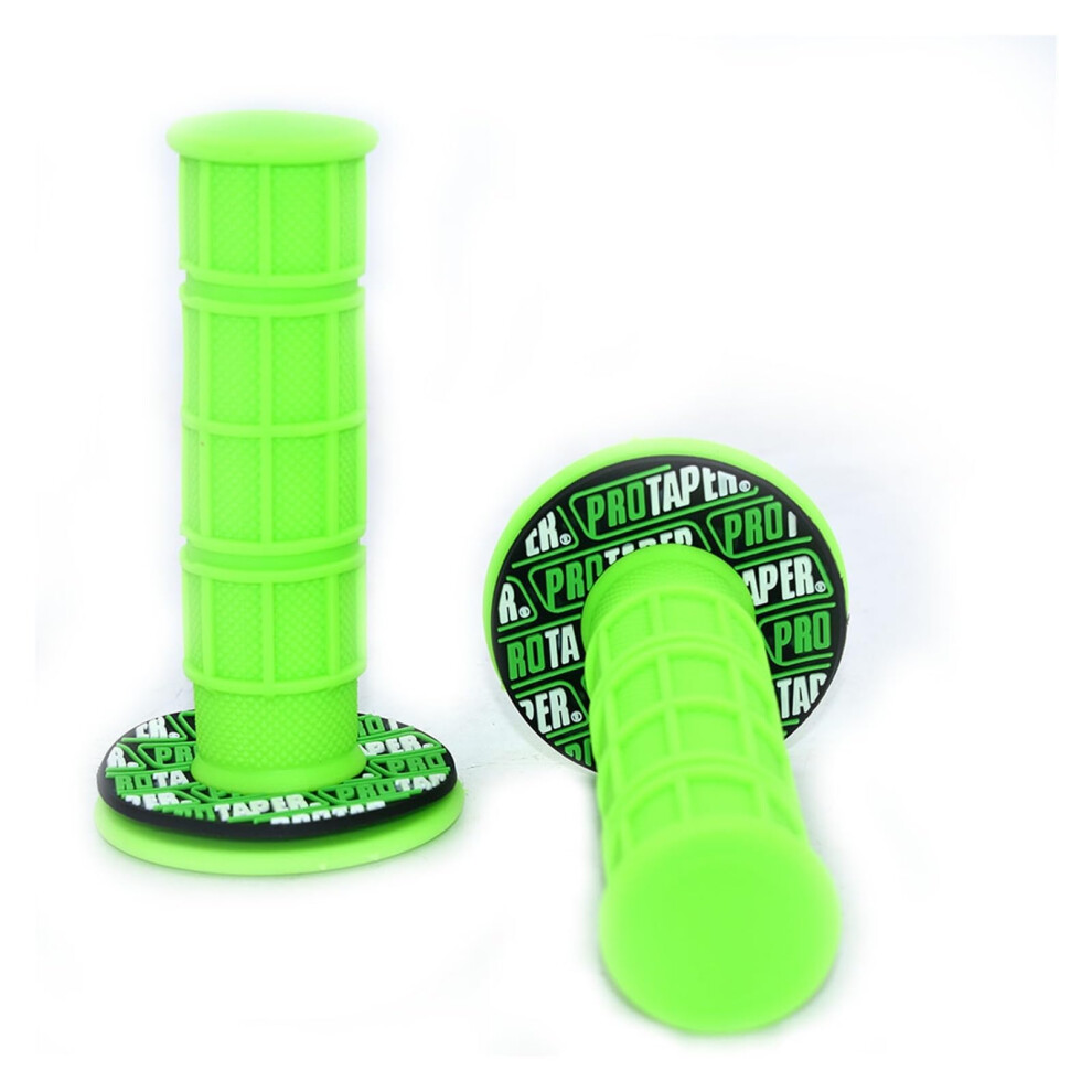 Handle Grips Gel For Dirt Bike - Universal Motocross Hand Bar Grips - Pit Bike Compatible - 11 Color Options Light Green-image-OPC-PKVXNT2-NEW